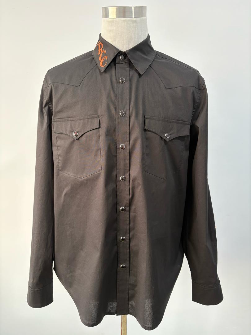 Men's Black Rodeo Shirt