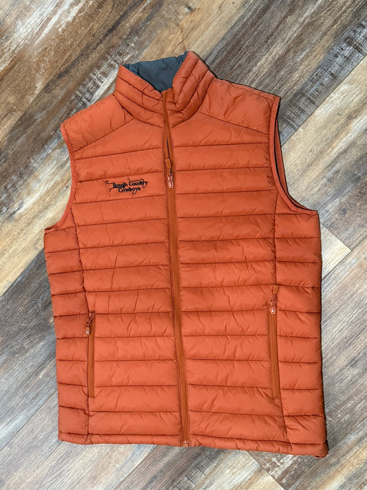 Men's Rust Vest red