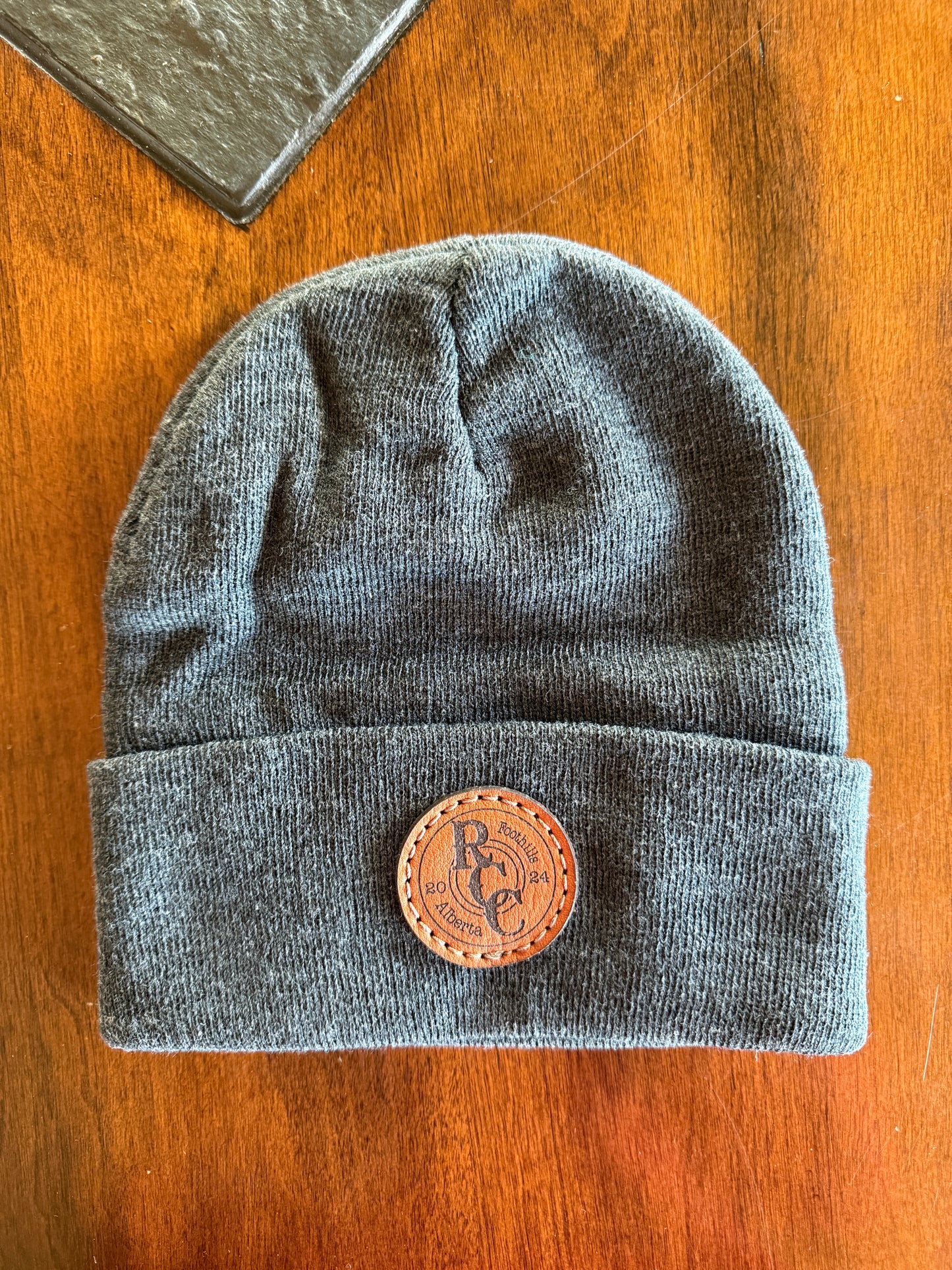 Charcoal bullet beanie