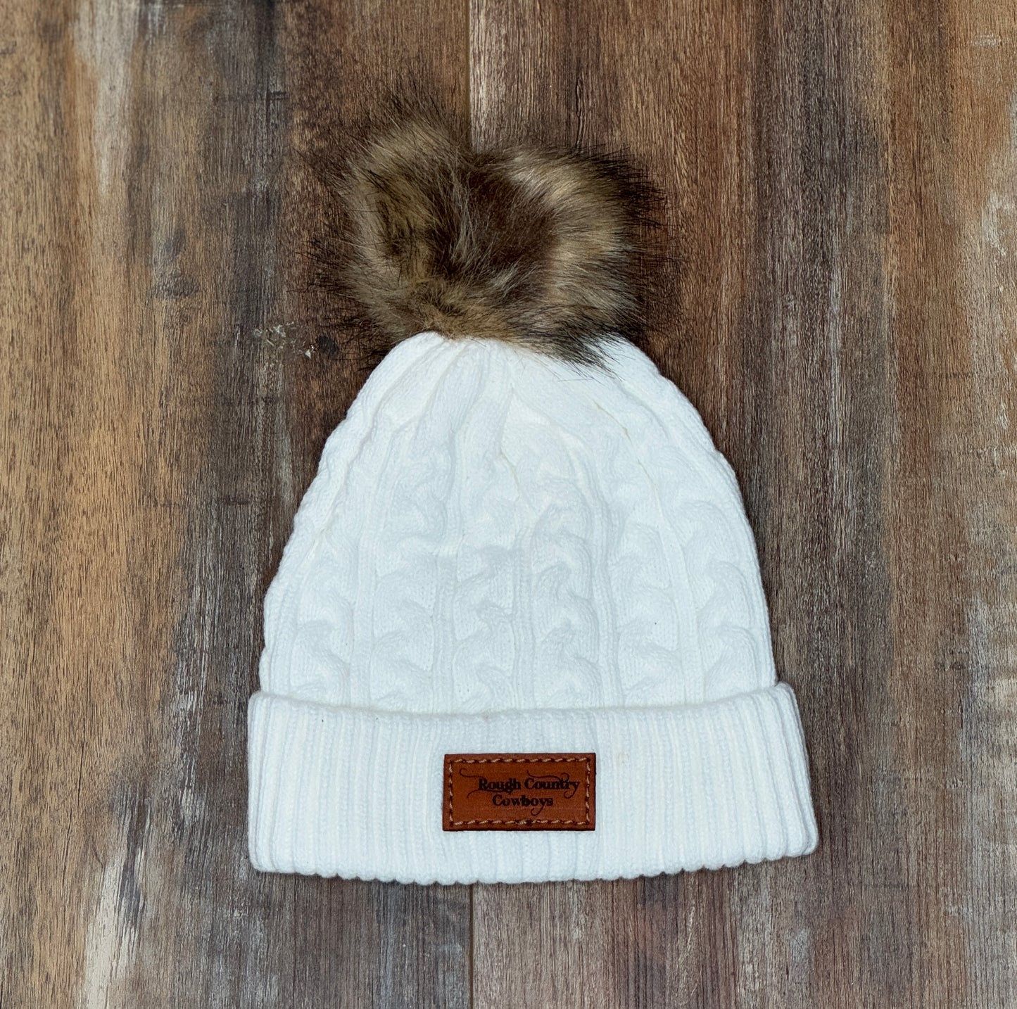 White Pom Toque