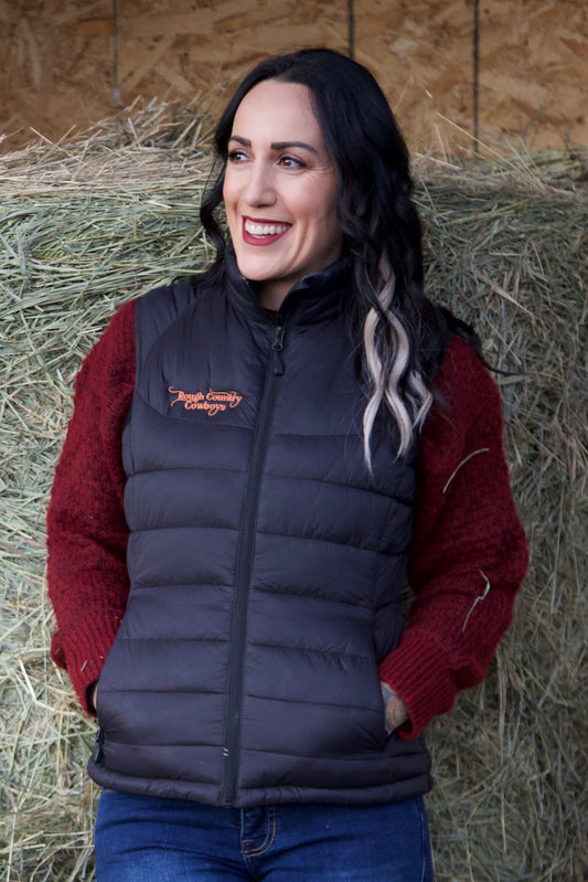 NEW Women's Black vest - Copper edition