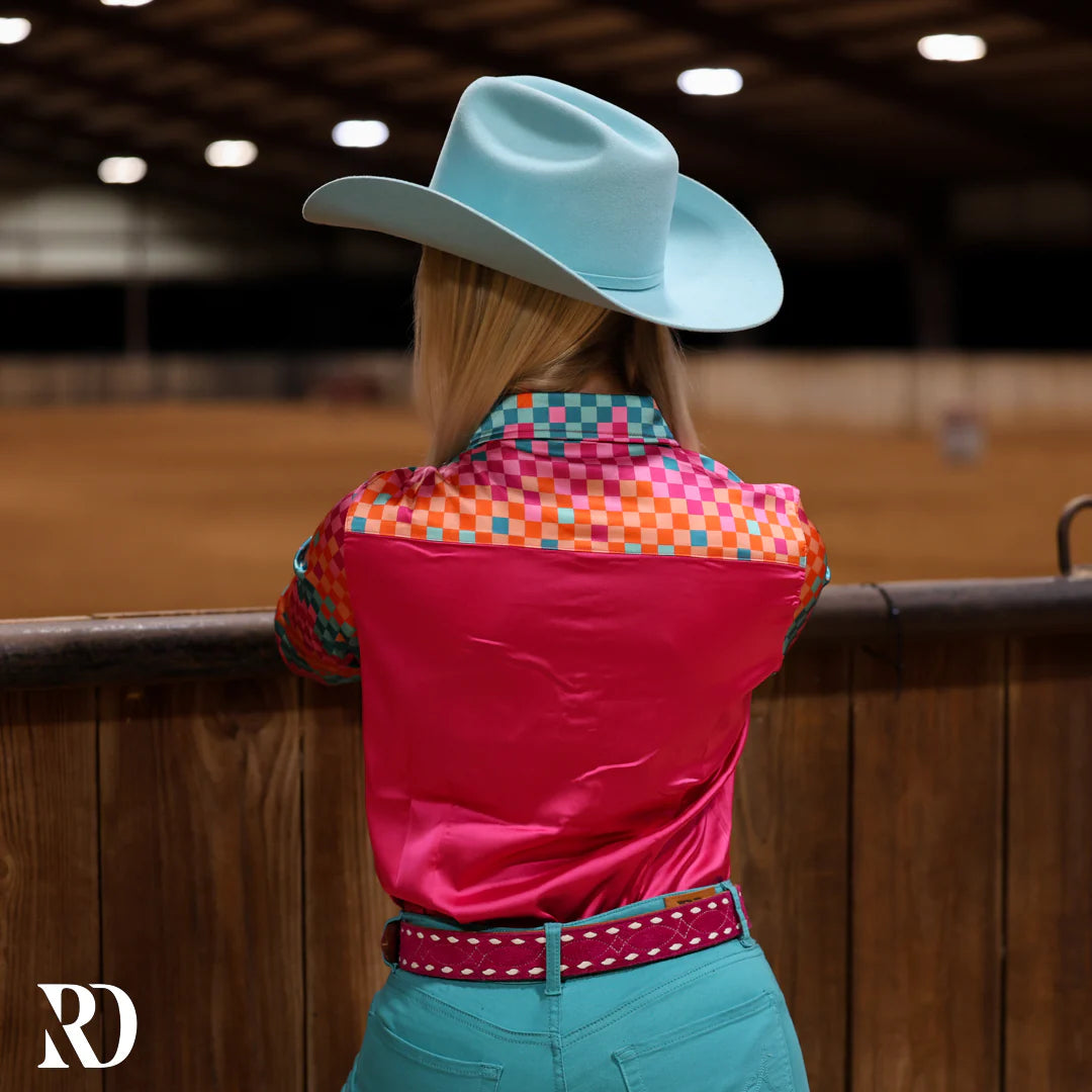 DIEGO SATIN PERFORMANCE RODEO SHIRT