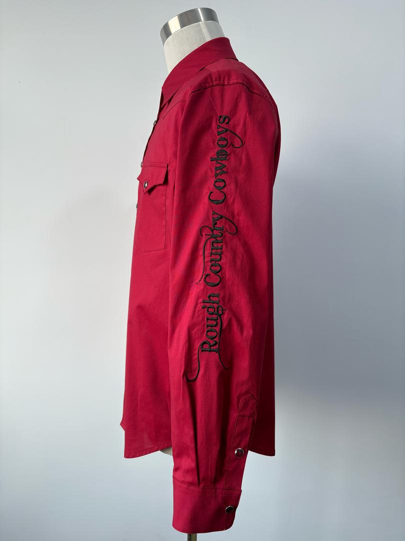 Men's Red Rodeo Shirt