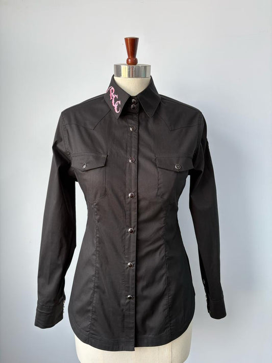 Women's Black Rodeo Shirt