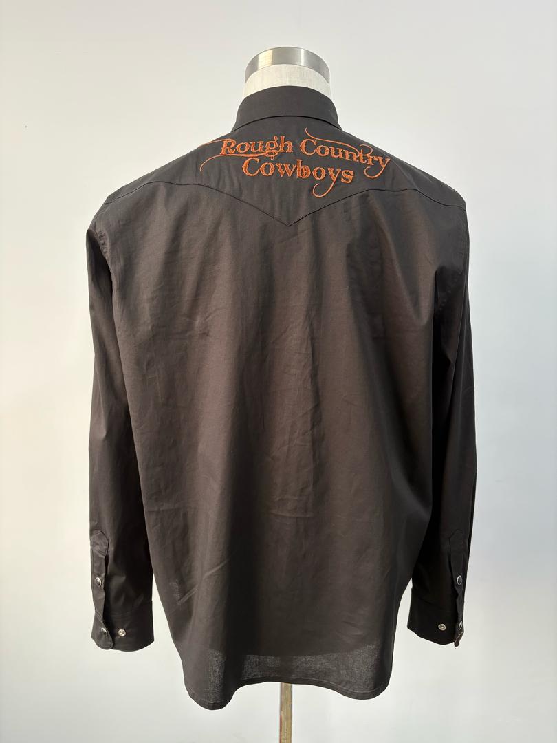 Men's Black Rodeo Shirt