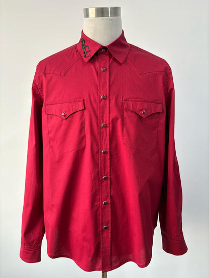 Men's Red Rodeo Shirt