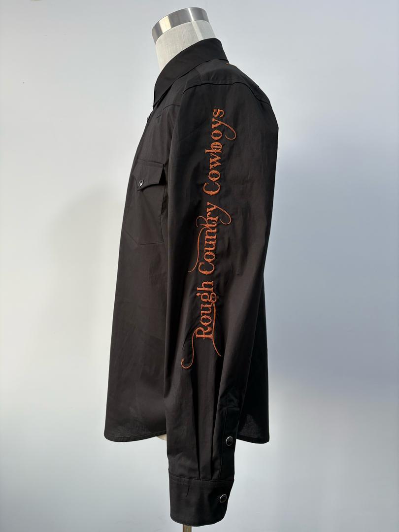 Men's Black Rodeo Shirt