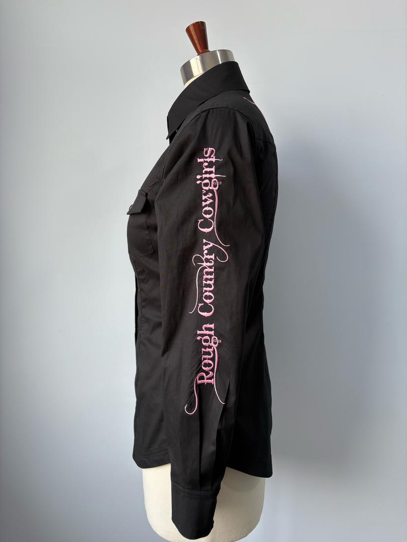 Women's Black Rodeo Shirt
