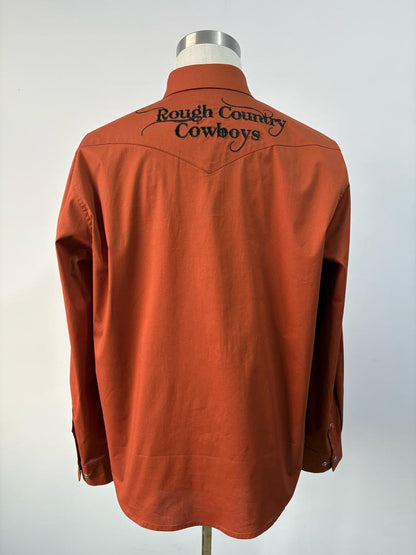 Men's Rust Rodeo Shirt