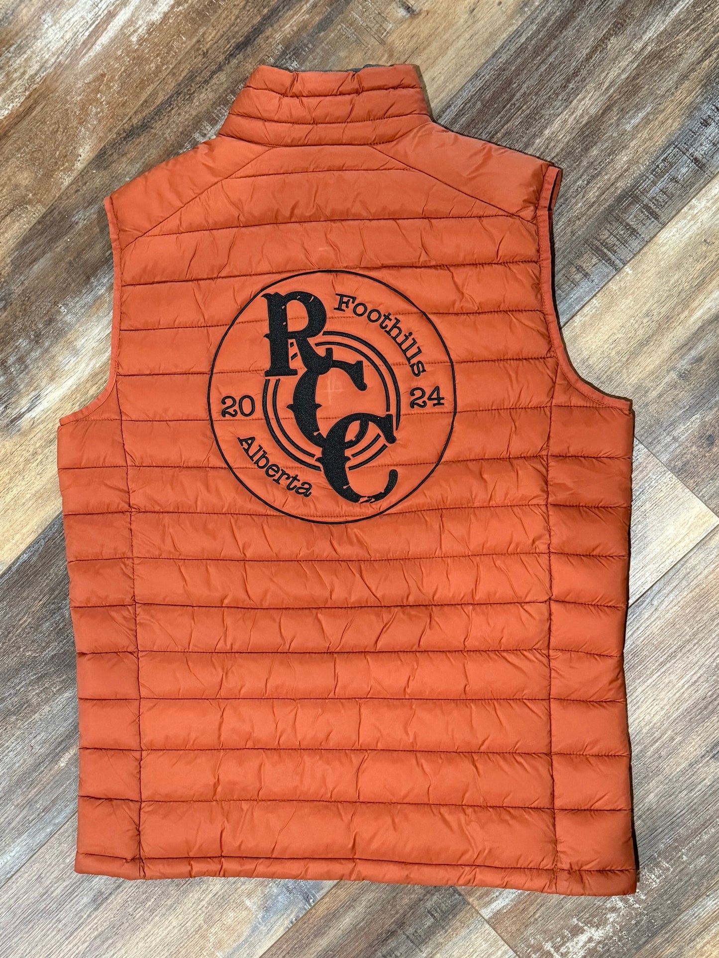 Men's Rust Vest red