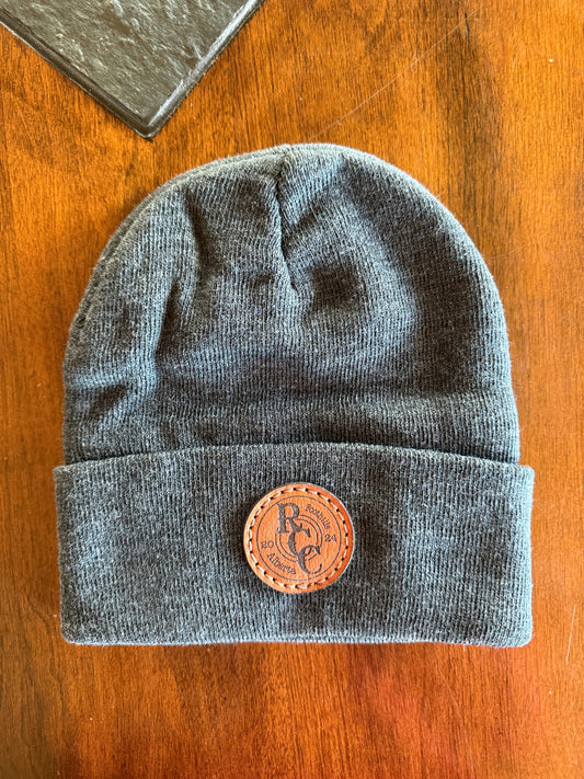 Charcoal bullet beanie