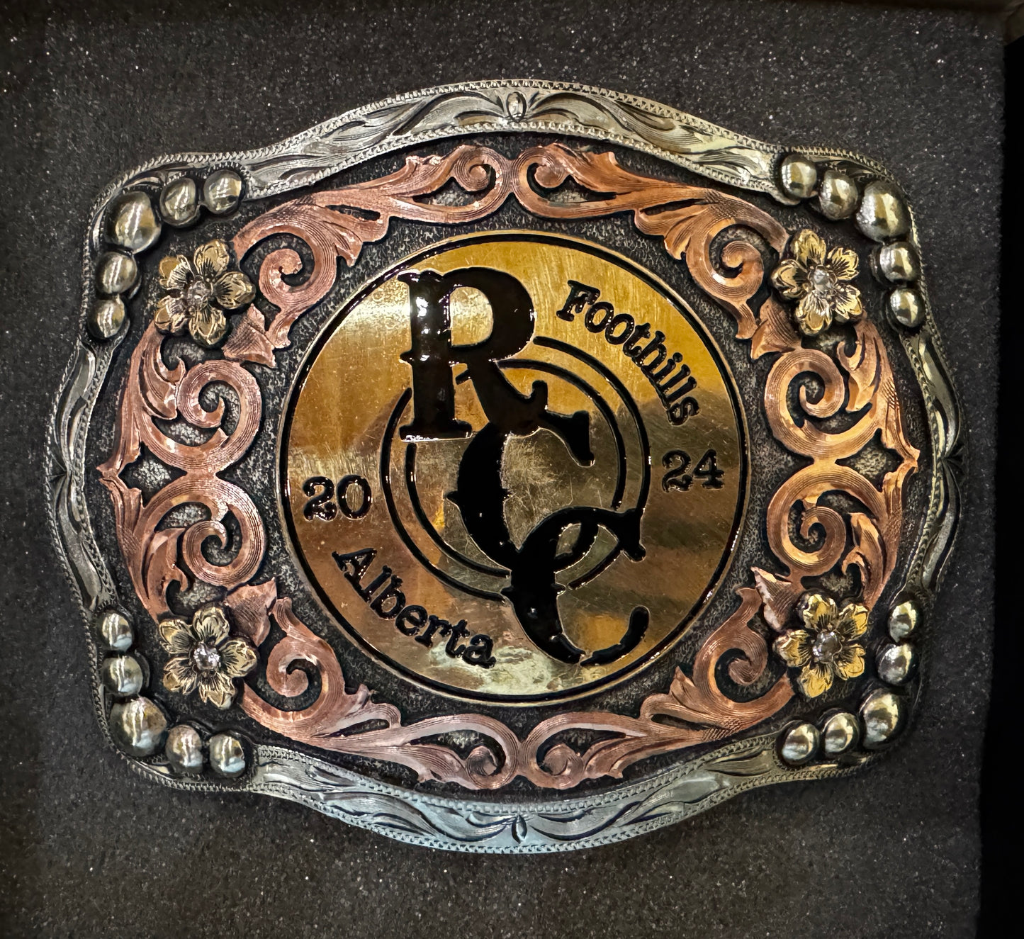 Bullet trophy buckle