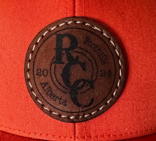 Orange bullet hat