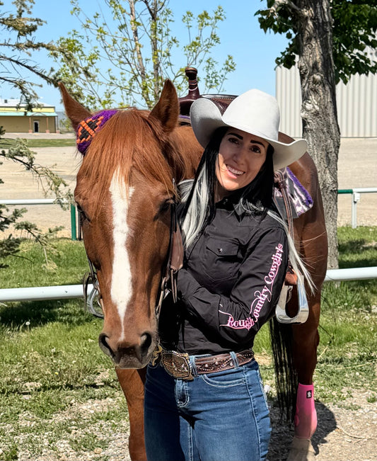 Women's Black Rodeo Shirt