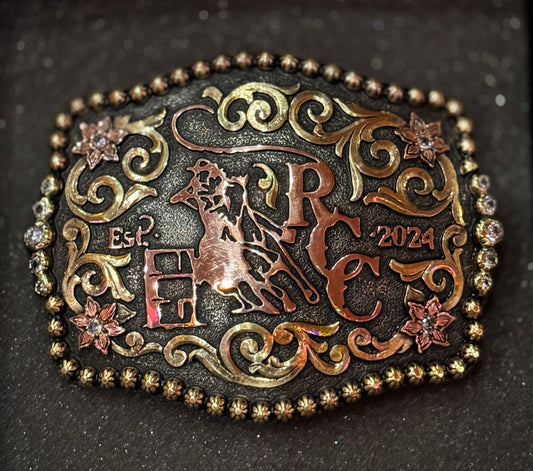 RCC Barrel racer belt buckle