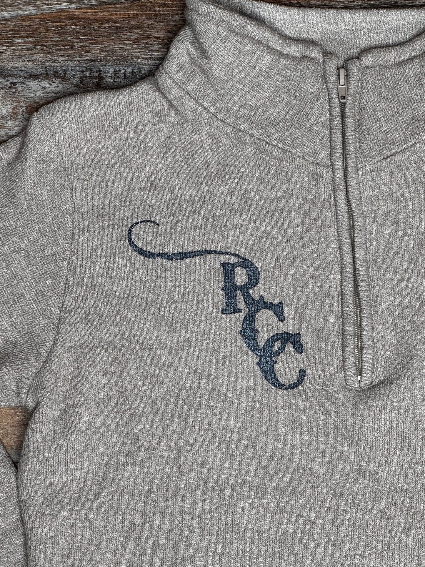 Women's 3/4 zip fleece sweater