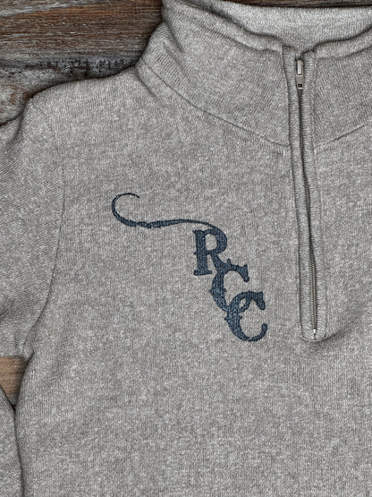 Women's 3/4 zip fleece sweater