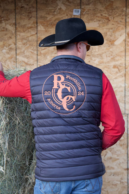 NEW Men's black vest - Copper edition