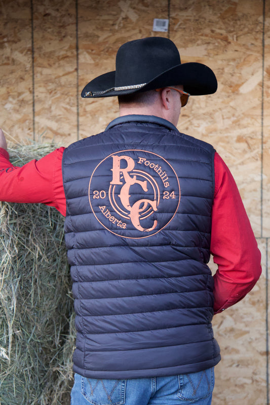 NEW Men's black vest - Copper edition