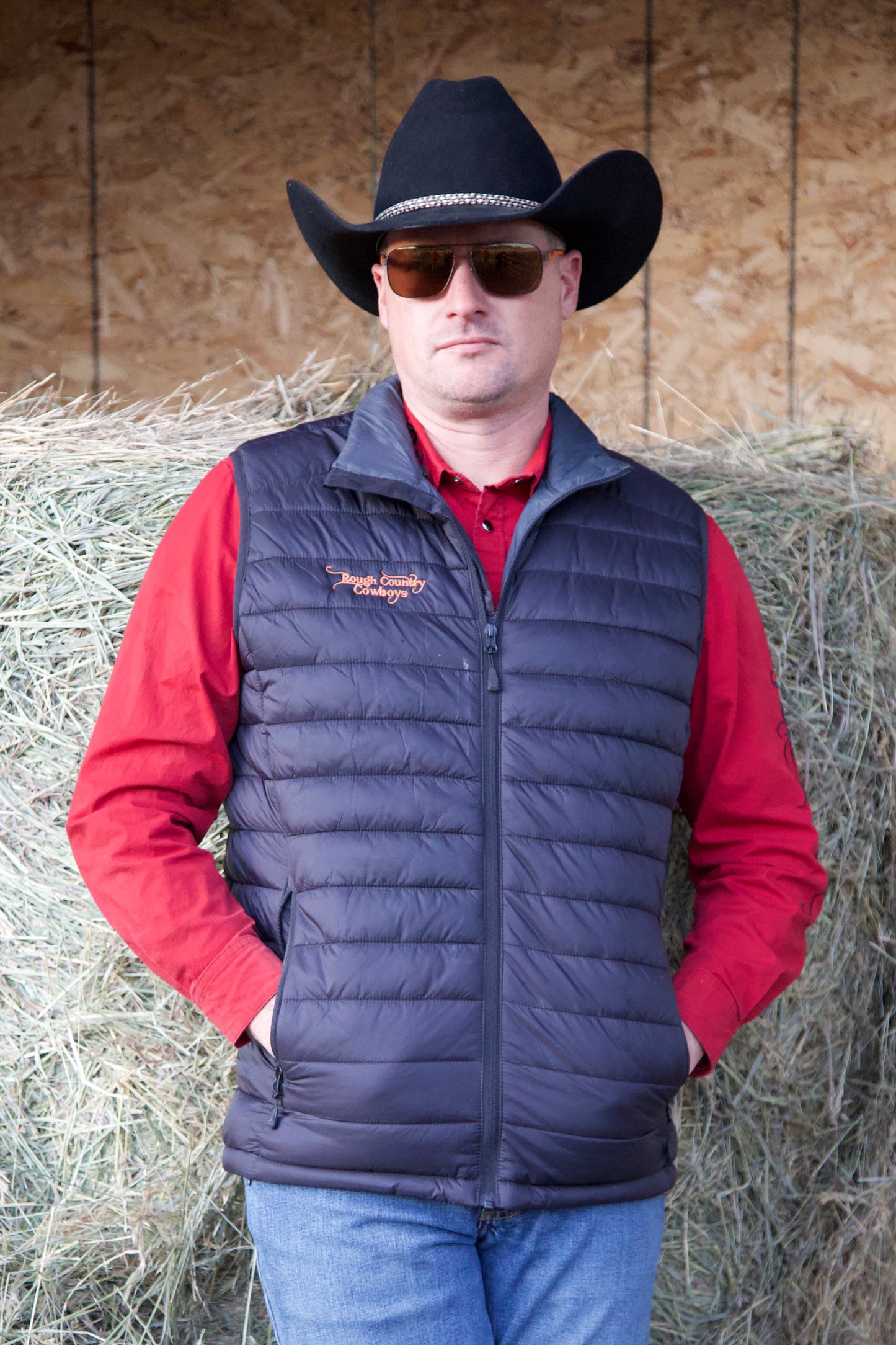 NEW Men's black vest - Copper edition