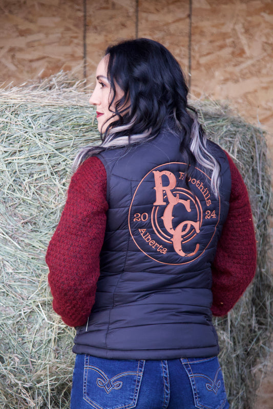 NEW Women's Black vest - Copper edition