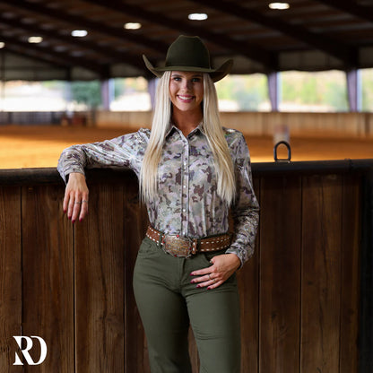 COMBAT SPARKLE PERFORMANCE RODEO SHIRT