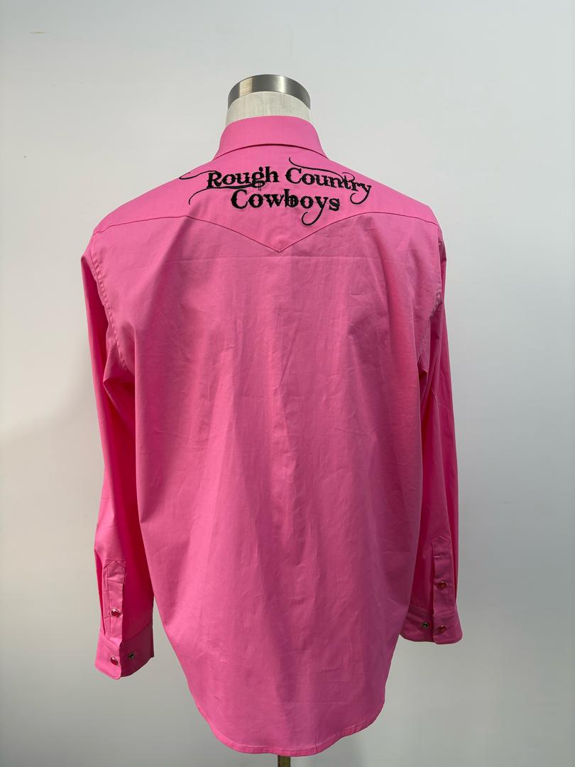Men's Pink Rodeo Shirt