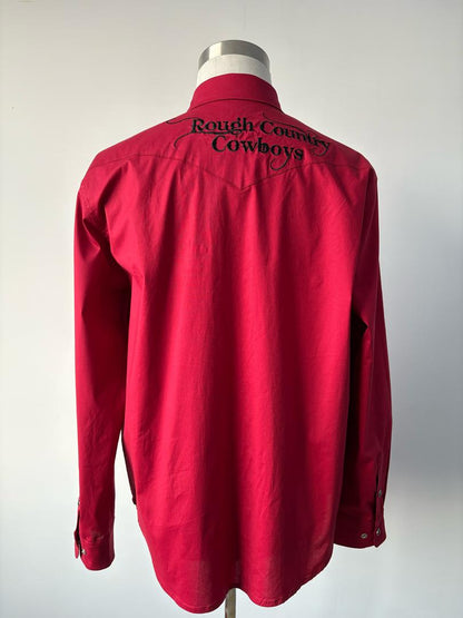 Men's Red Rodeo Shirt