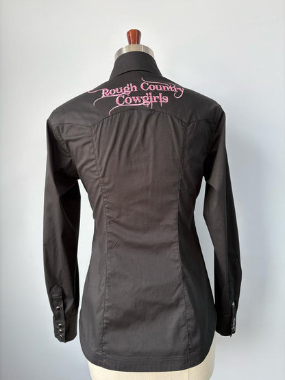 Women's Black Rodeo Shirt