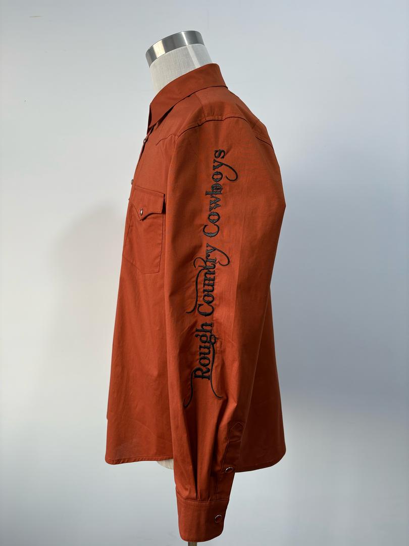 Men's Rust Rodeo Shirt