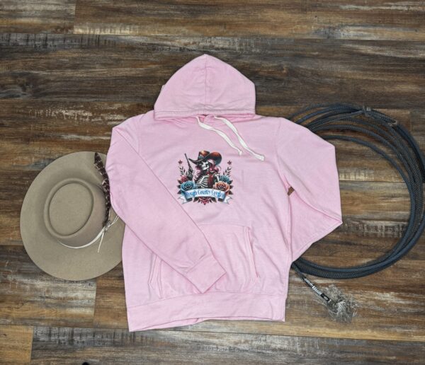 Pink Skeleton Hoodie